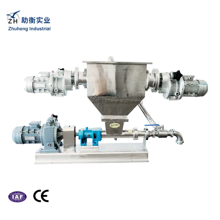 2024 hot sale factory price stainless steel horizontal dosing bitumen type triple eccentric single screw pump