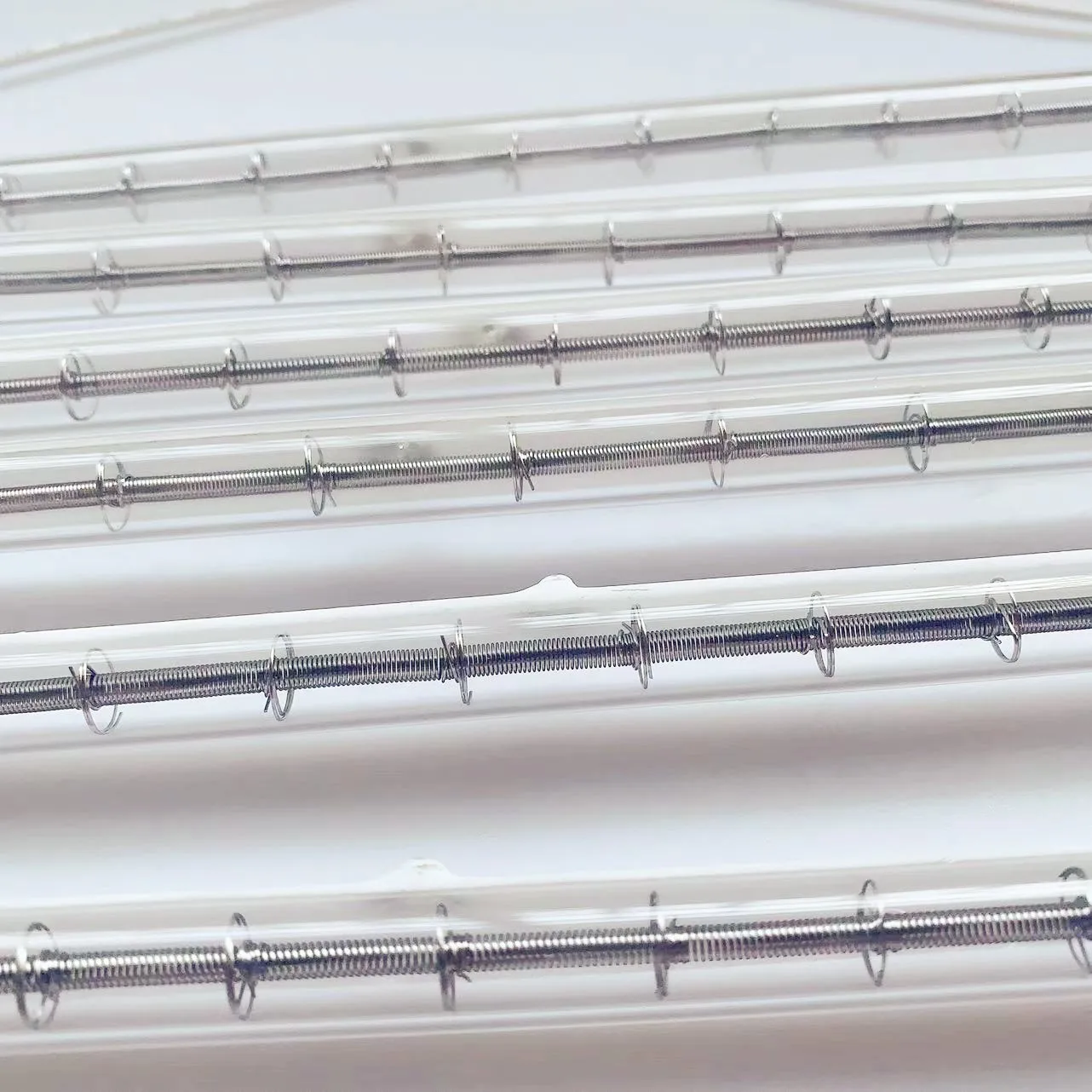 Manufacture wholesale sk15 400v 2500w half white halogen heat lamp for brooder reptile hatch