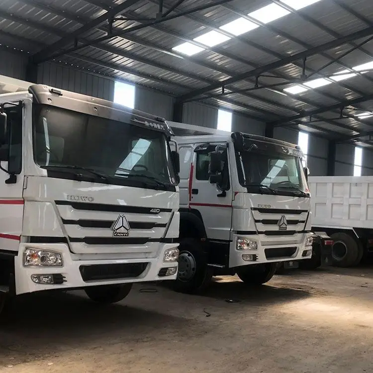 6x4 8x4 Used Dump Trucks Sino Howo Truck Price New Tipper Tipping Dumper Truck