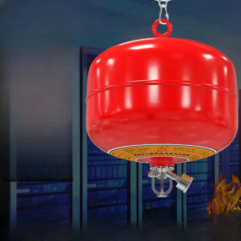 Sevofluoropropane hanging fire extinguisher automatic fire extinguishing device