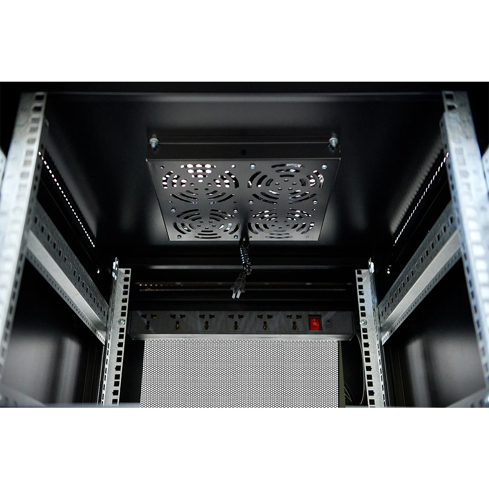 Customizable Network Server Switch Rack Cabinet Enclosure Cheap Price 2U to 47U for Data Centers Outdoor Use Made of Steel