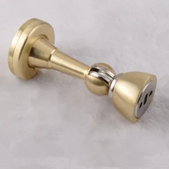 Modern Style Strong Magnetic Door Stopper Gun Metal Stainless Steel Door Touch Door Catch