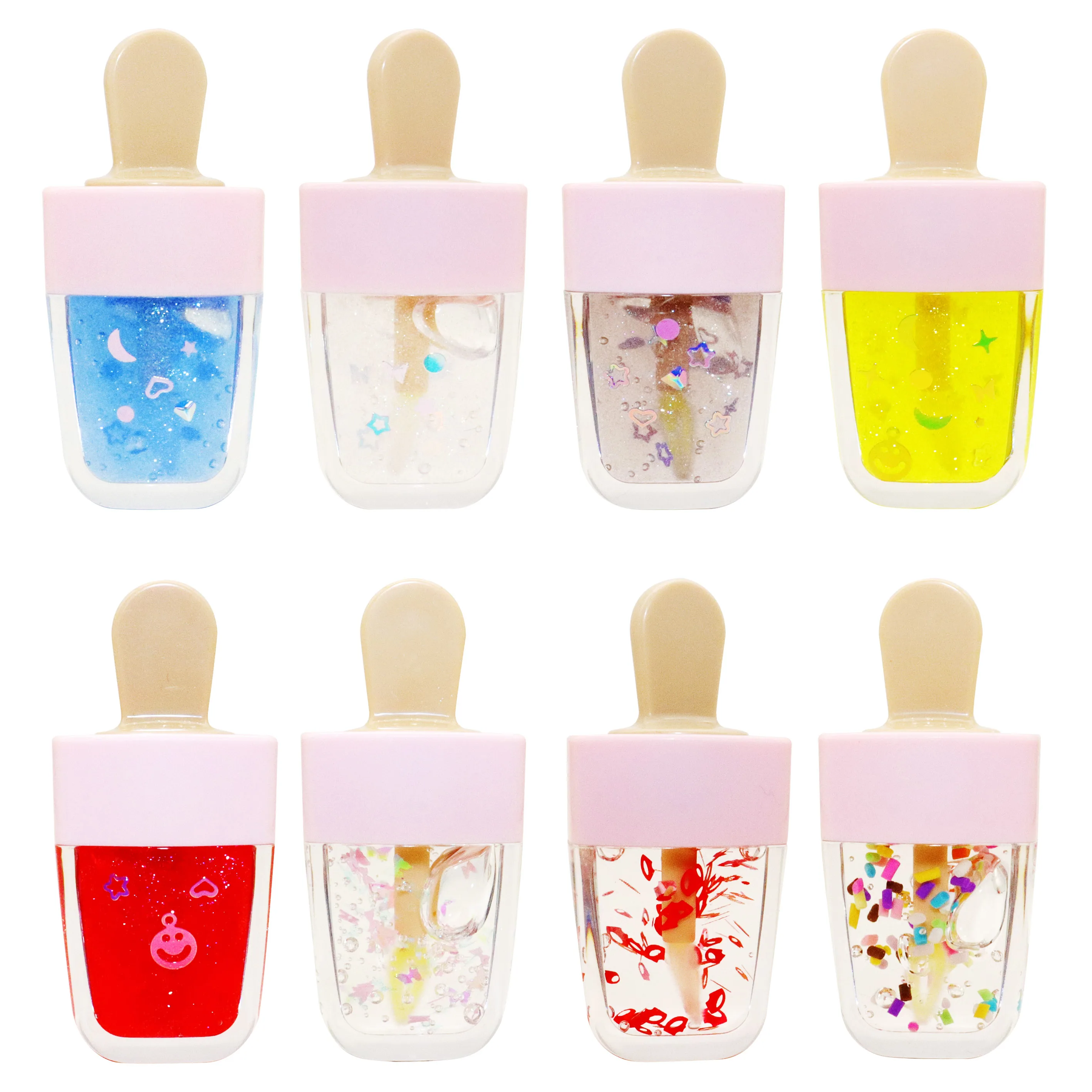 Private Label Vegan Fruit Flavored Hydrating Moisturizing Lip Plumper Long Lasting Lip Gloss Flavoring Oil