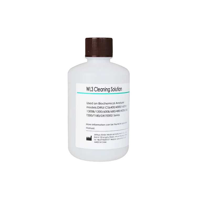 Dirui CS6400 Anti Bac for Biochemistry Analyzer WL3 Cleaning Solution 500ml Consumables Reagent