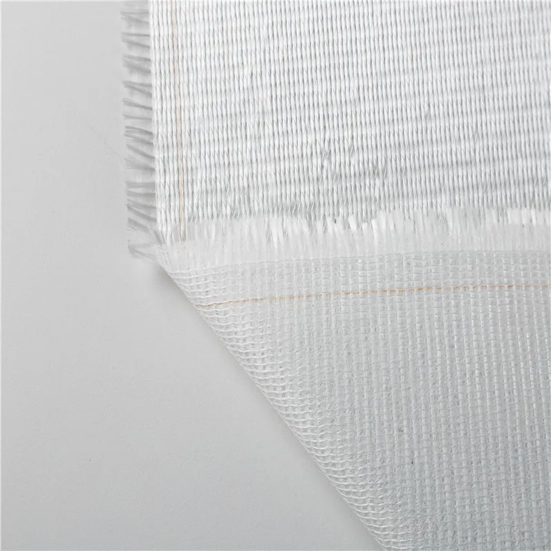 Heat insulation white reinforce fiberglass cloth/fabric roll for boat recover