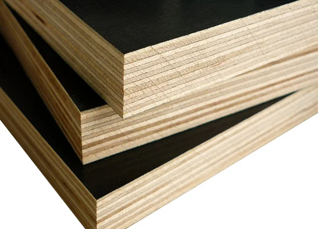 China Factory Price High Quality 18 mm Poplar Core Black Film Faced Plywood For Concrete Formwork