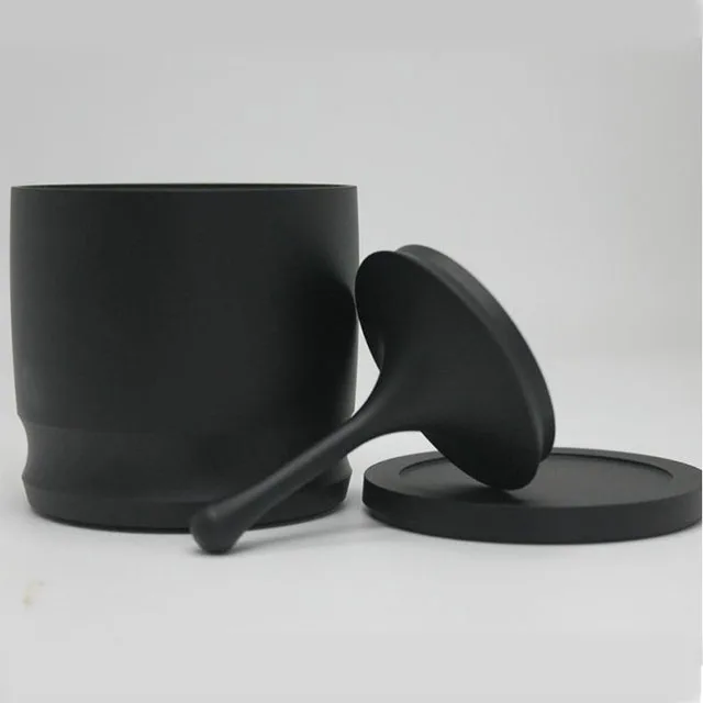 Coffee accessories anti-flying dust chocolate powder press cup 58mm coffee dosing cup
