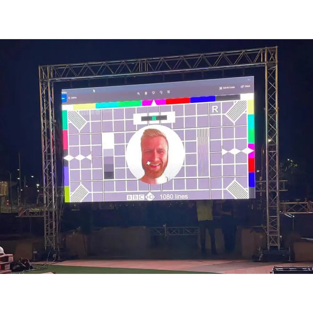  P391 гигантский 10ft x 12ft Hd подвесной сценический дисплей P3 светодиодный экран открытый Прокат