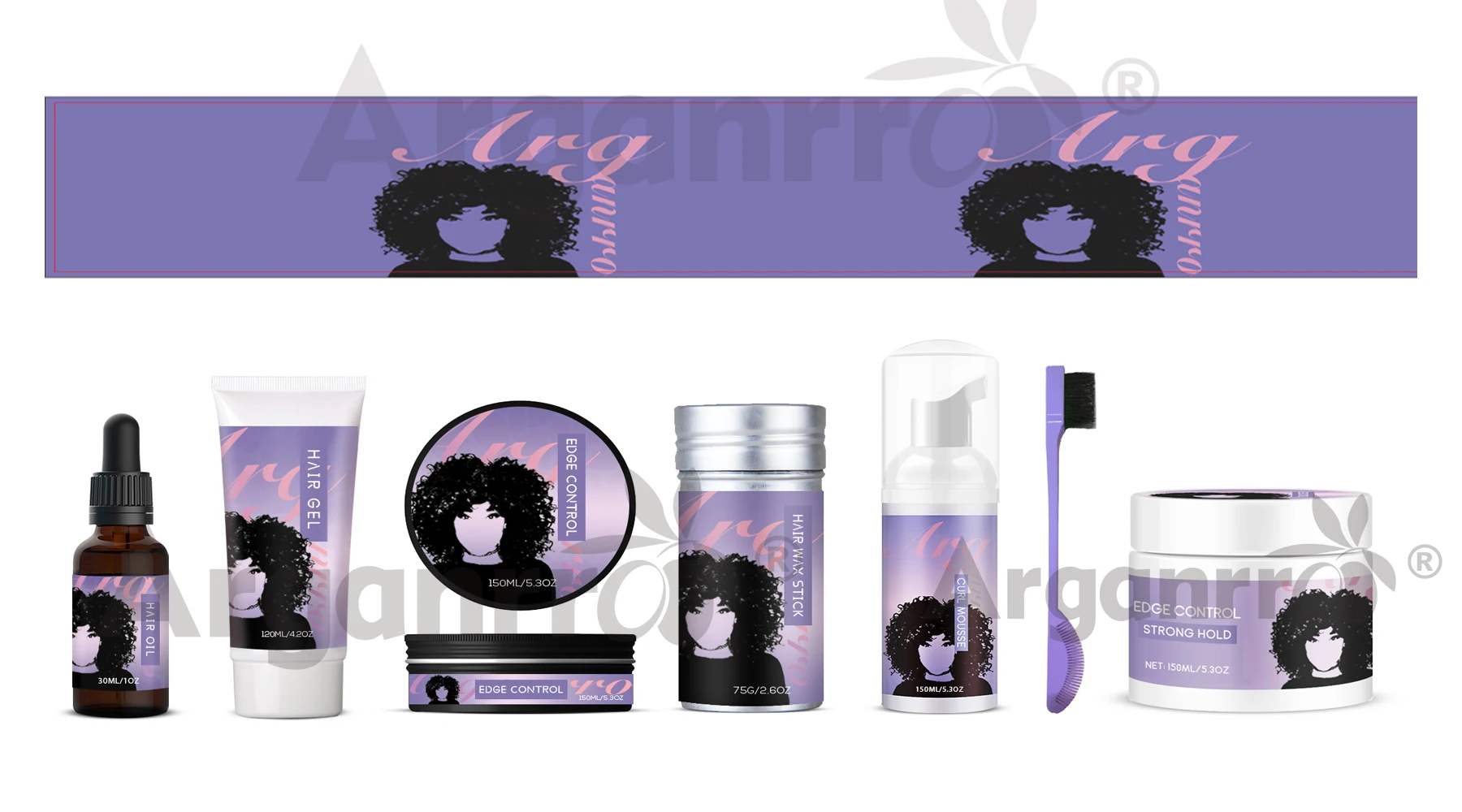 Private Label Alcohol Free No Watery Hair Molding Foam Mousse for Soft Defined and Manageable Curls