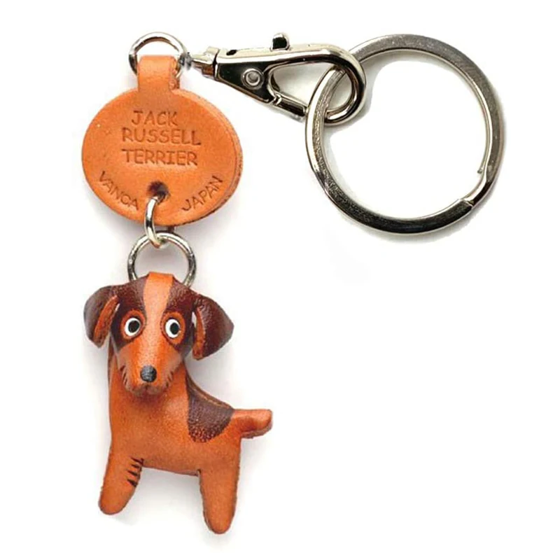 Japan real leather keychain luxury necklace supplies item dog tags