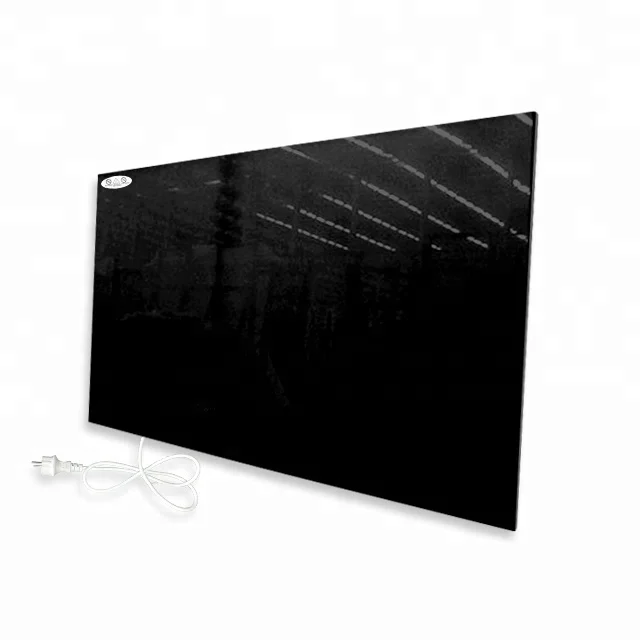 Best selling carbon crystal far infrared tempered white glass panel heater