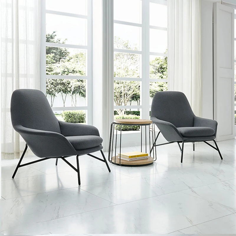 modern classic office leisure public chair home lounge furniture single sofa