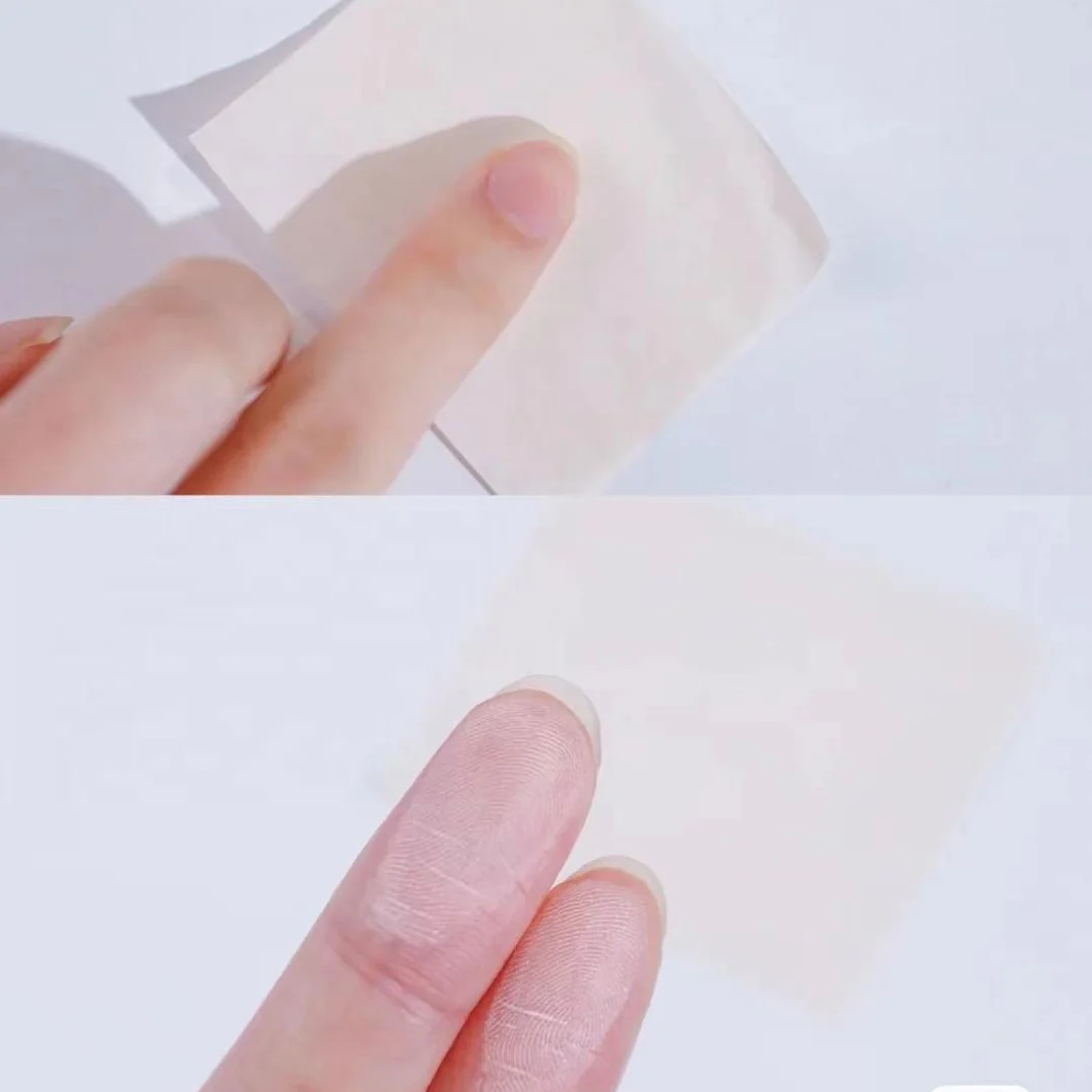 50 sheets rice paper dry shampoo oil absorbing sheets for hair care portable