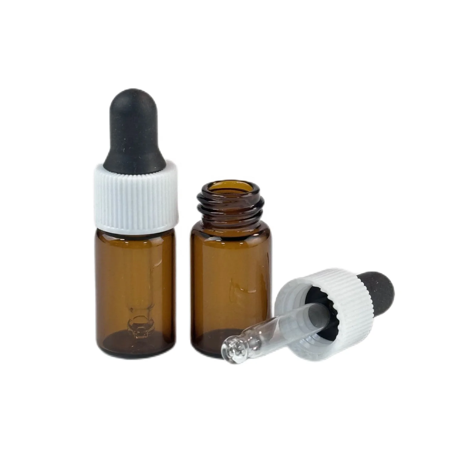 Customized Squeezable Plastic Dropper Bottle 5ml 10ml 15ml Eye Drop Bottle