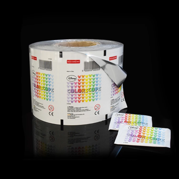 
Excellent quality food packaging aluminum foil film roll laminated aluminum foil film 