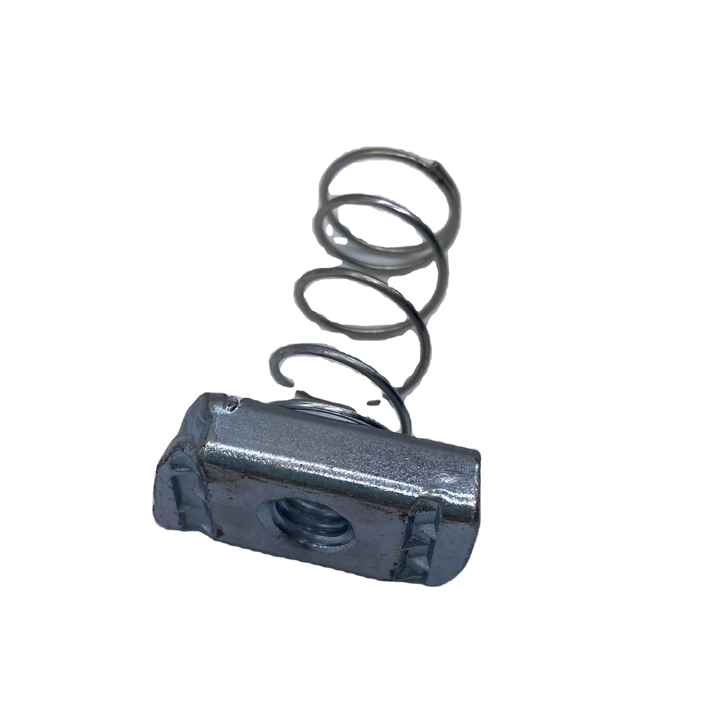 Construction Zinc Plated Unistrut Power 304 Stainless Steel Strut Long Spring Channel Nuts