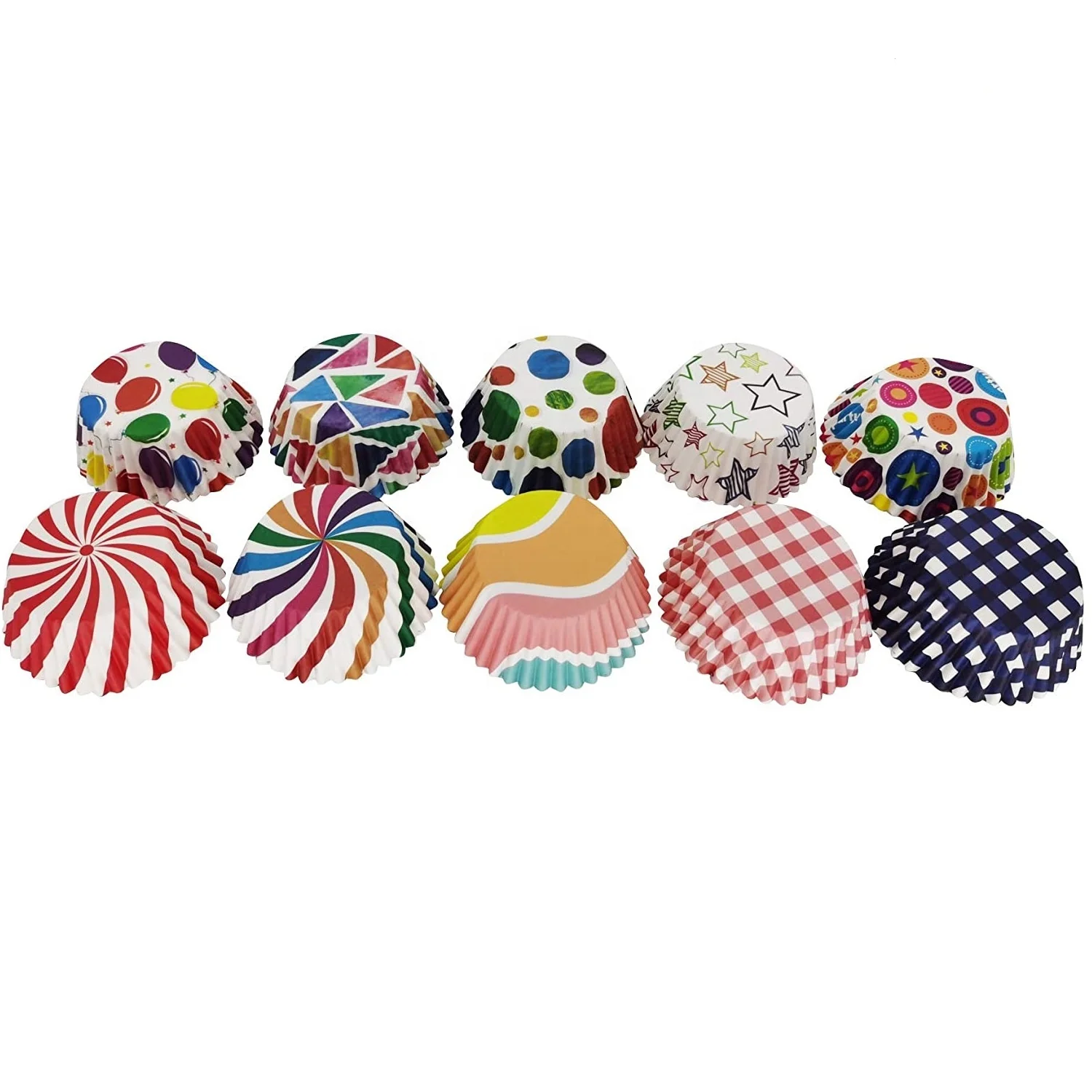 Fabrik Grobhandel Back becher Party Kuchen becher Papier Weihnachten Cupcake Liner Antihaft-Hochtemperatur-Kuchen becher Form