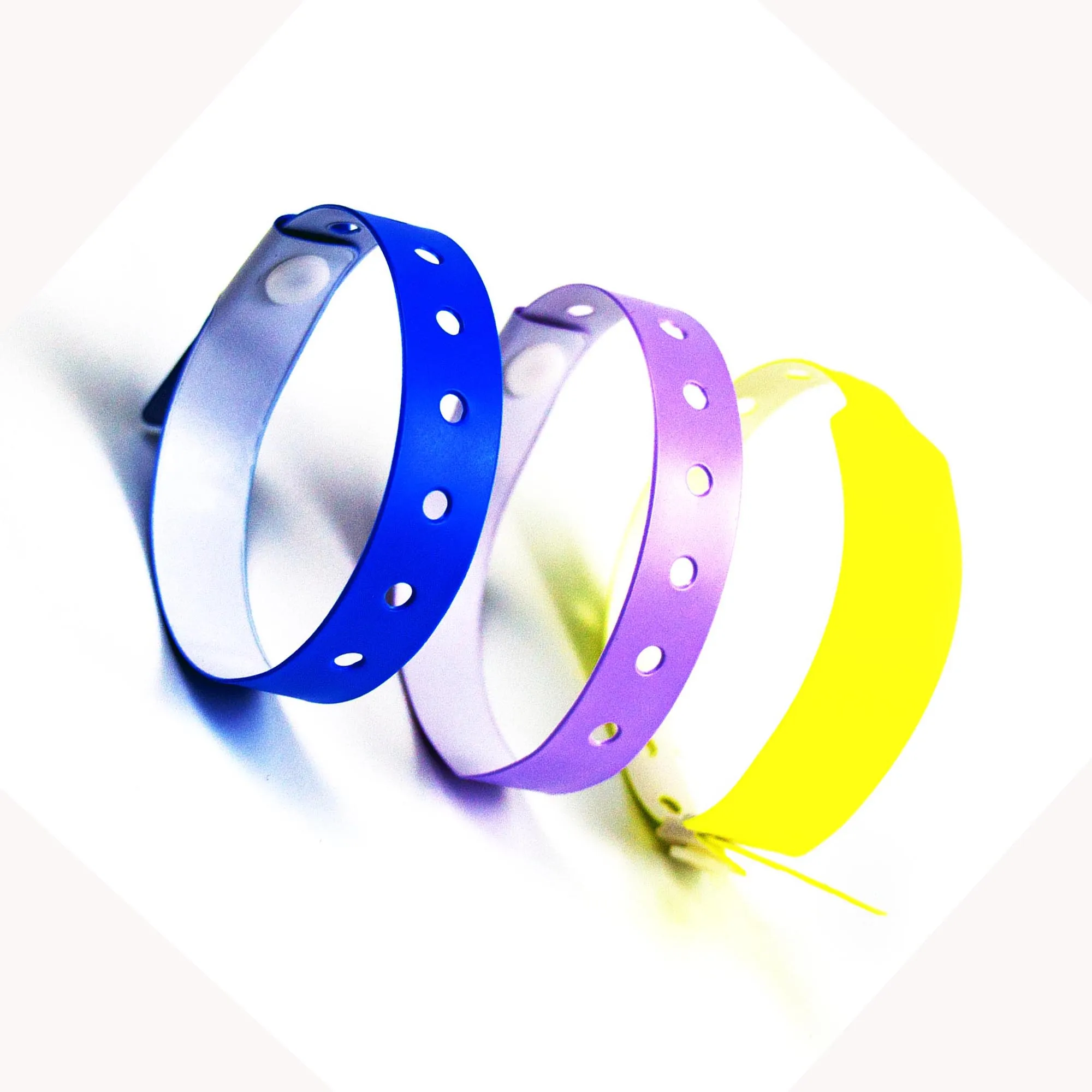 OEM 13.56Mhz waterproof NFC bracelets silicone wristband rfid