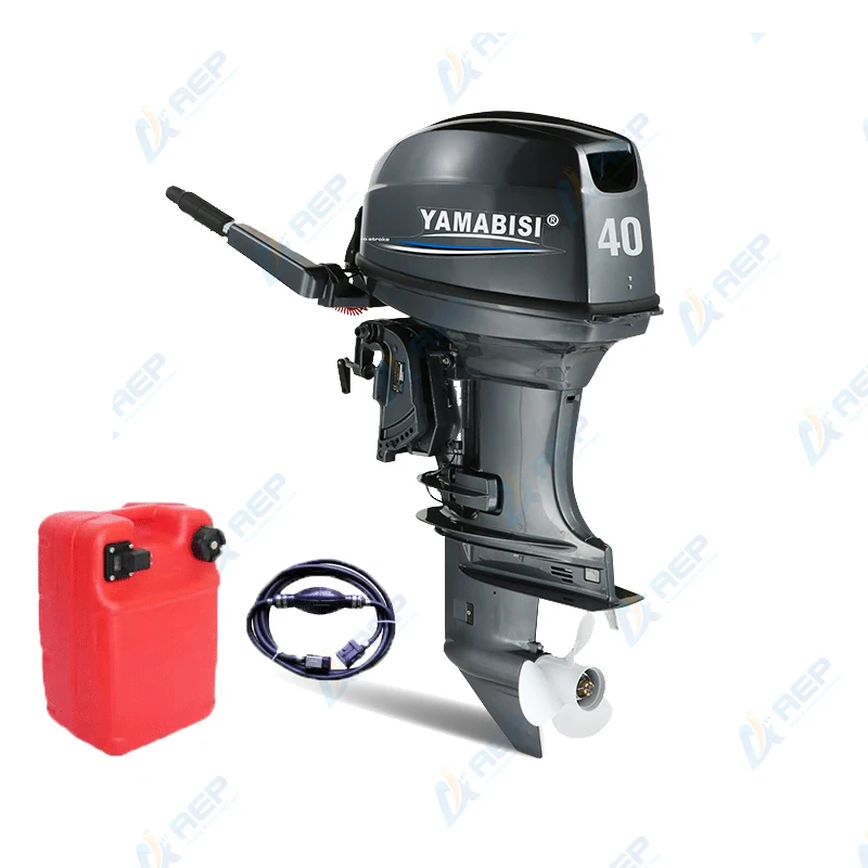 Все новые 2-тактные 40hp YAMABISI лодочный мотор двигатель