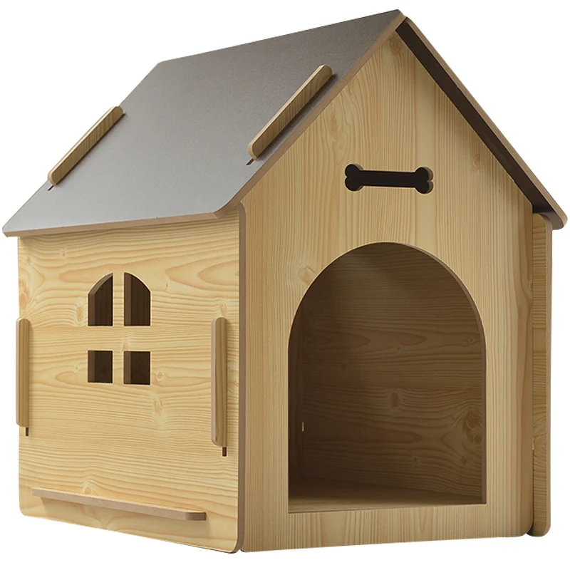 dog house pet kennel pet bed mat cat nest a wood dog Premises manufacturers direct sales wooden