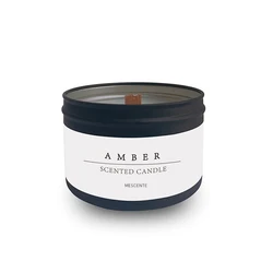 Mescente органические металлические свечи из соевого воска