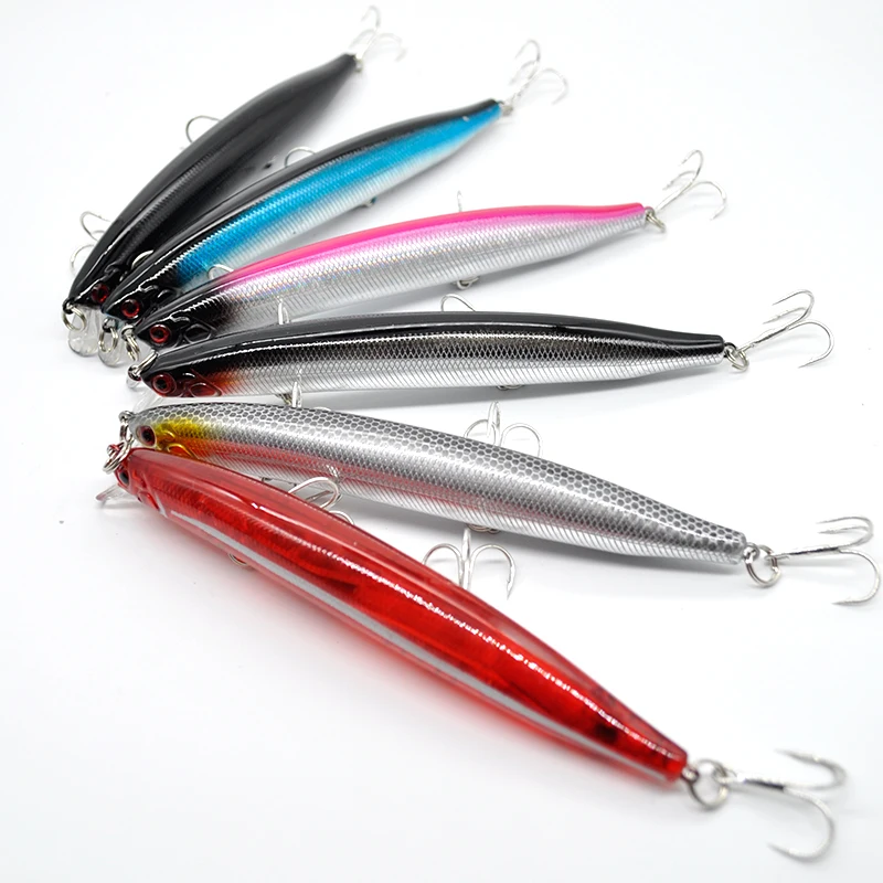 Hot Selling Artificial 14cm 20g Realistic Hard minnow Lure Multi Jointed Fishing Lures Swim Bait Ocean Beach OEM ABS