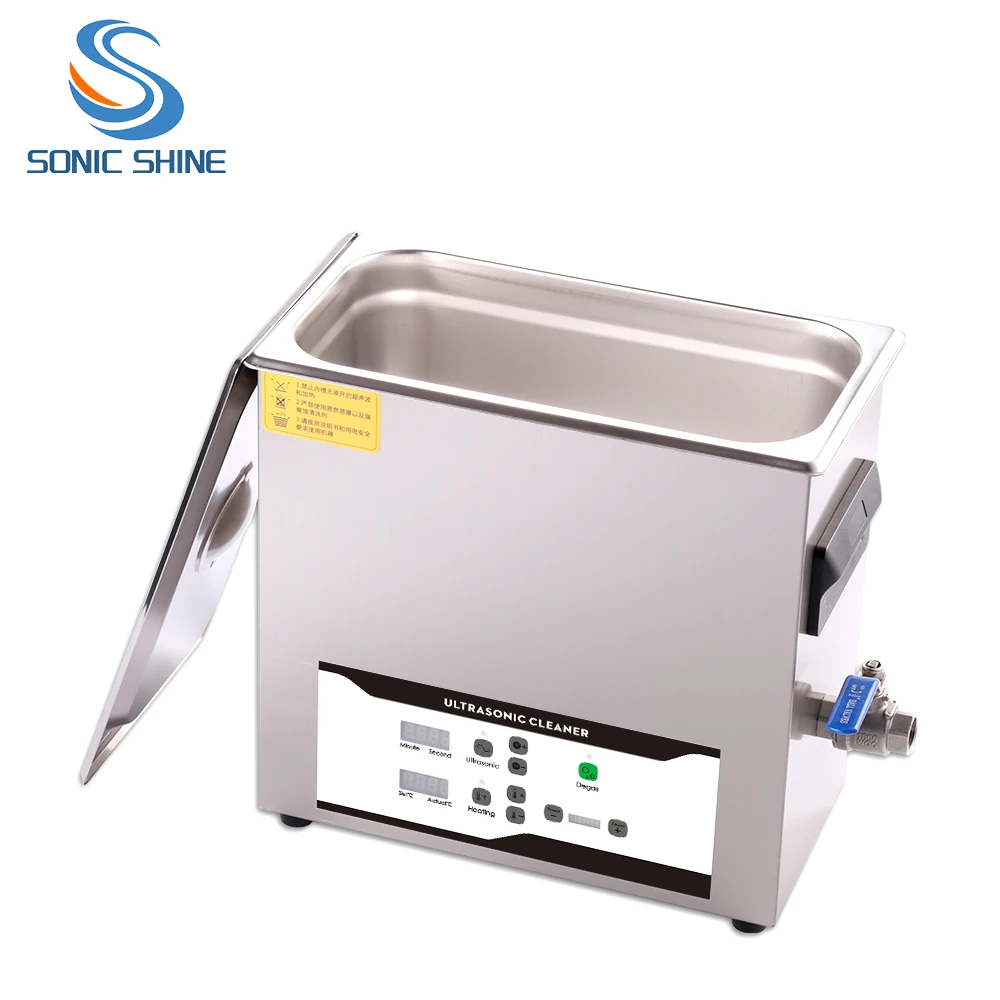 SN-30C 6.5L water jet ultrasonic dish cleaner 180w 28 dental tools cleaning machine