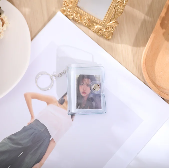 Lerp&16 Pockets use for 1/2 inch foto album mini photo album keychain