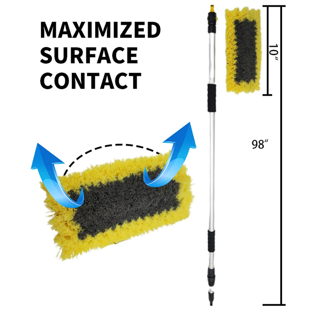 Classic Telescopic Pole Auto Car Detailing Brush