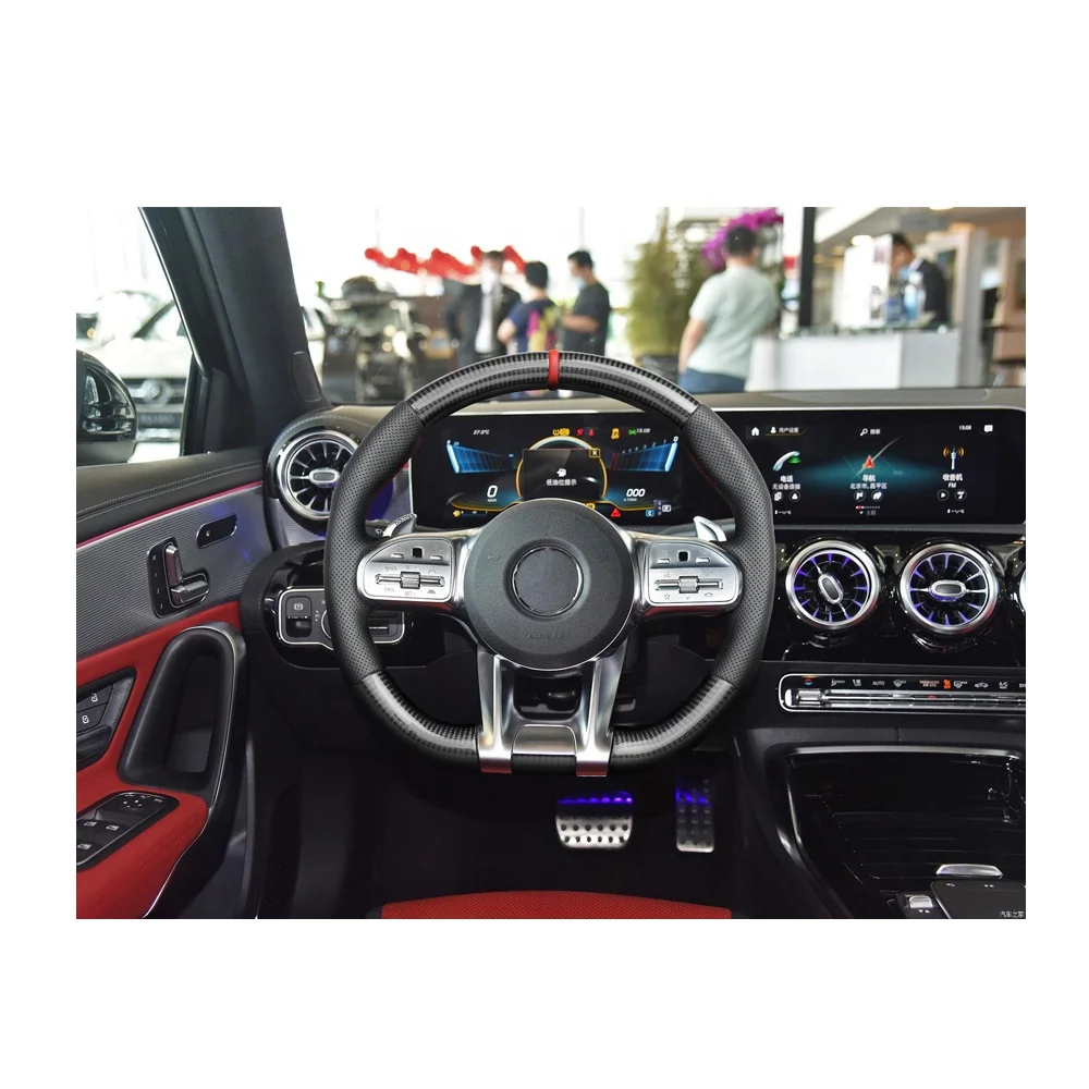 Volante Esportivo Fibre Carbone For Mercedes W177 Volant Mercedes Class A Sport Volant E Class W213 W205