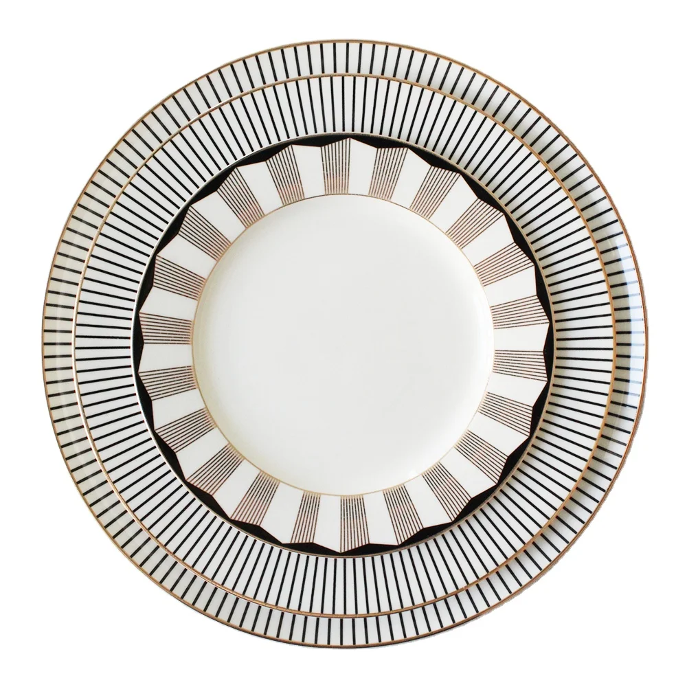 Good quality fine bone china dinner set royal  ceramic dinner set