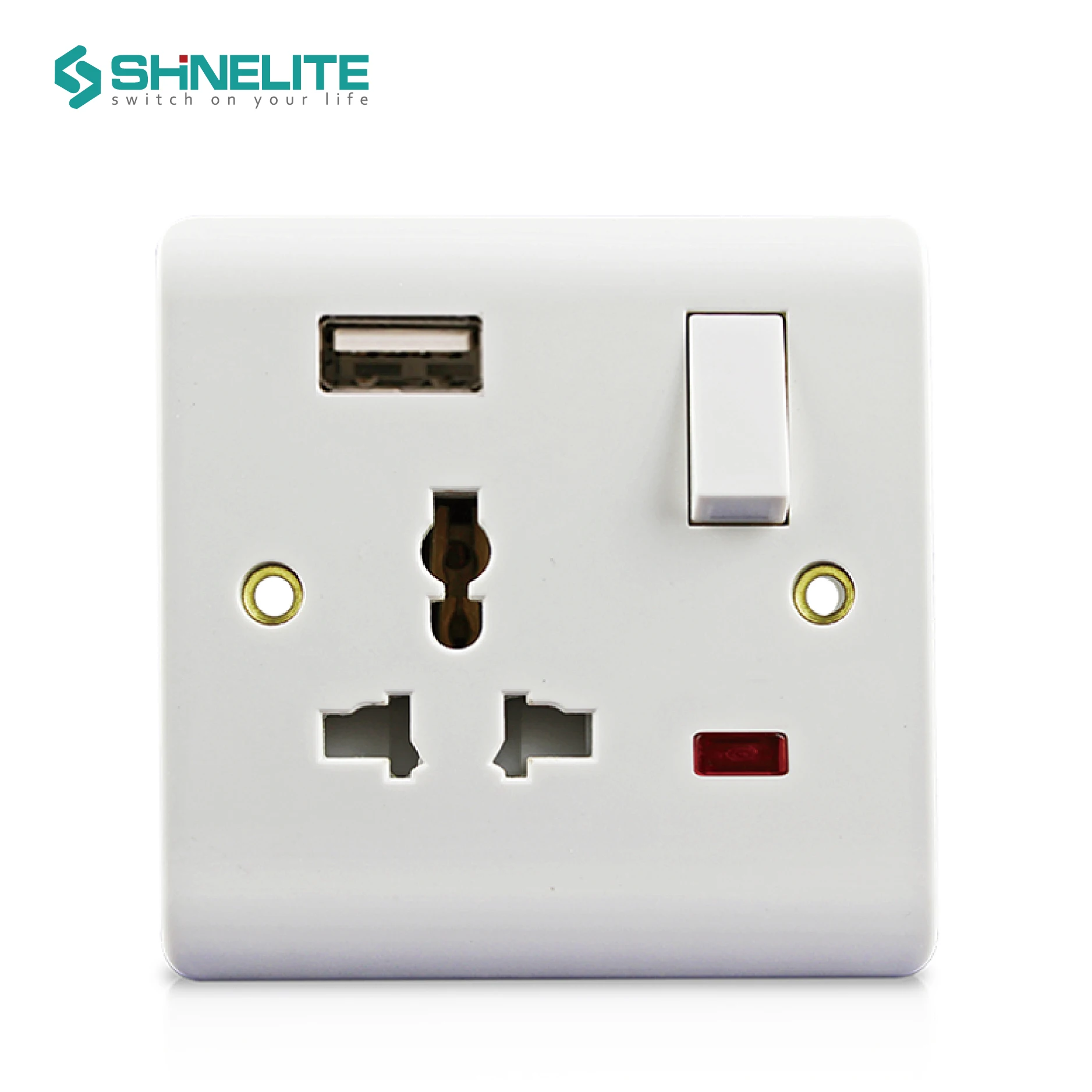 Bakelite High Power Switch Single Plate 45A Cooker Switch