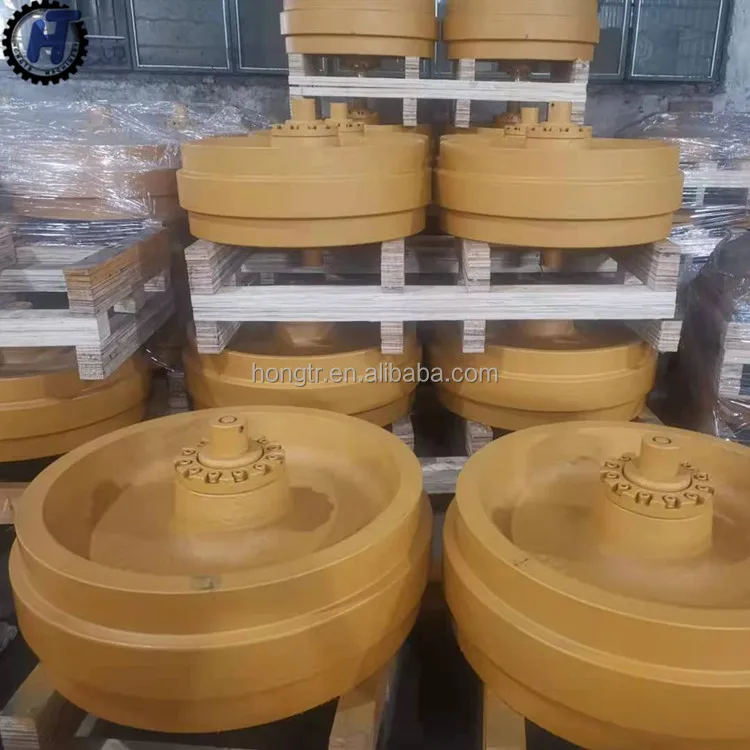 Детали бульдозера 9W9734 CR5045 7T0962 1079617 направляющее колесо D10N D10R D10T переднее для гусеницы