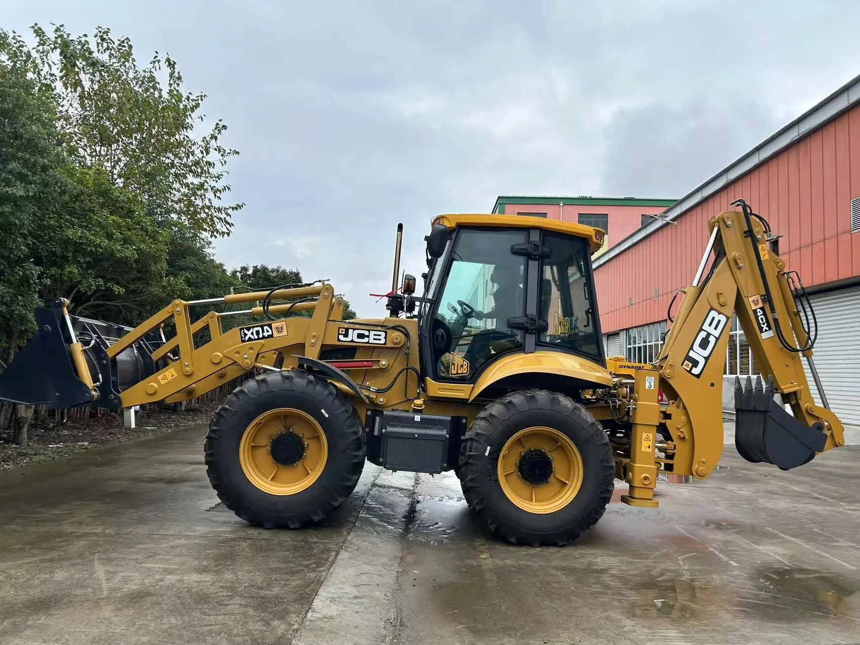 Оригинальная Великобритания JCB 4CX экскаватор-погрузчик Подержанные строительные машины jcb 3cx 4cx 3DX 4DX распродажа