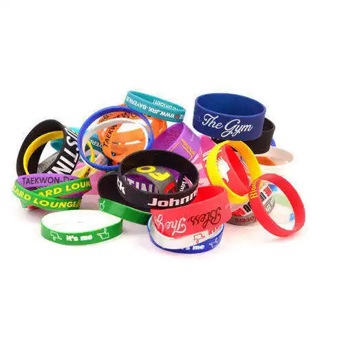 Factory Promotion Silicone Bracelets Silicone Wristbands Custom Party Birthday Gifts Silicone Wristbands