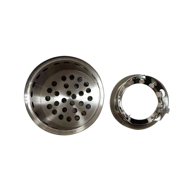 Ready to ship fire pit   grill outdoor 5-inch stainless steel small fire pit BBQ grill for outdoor