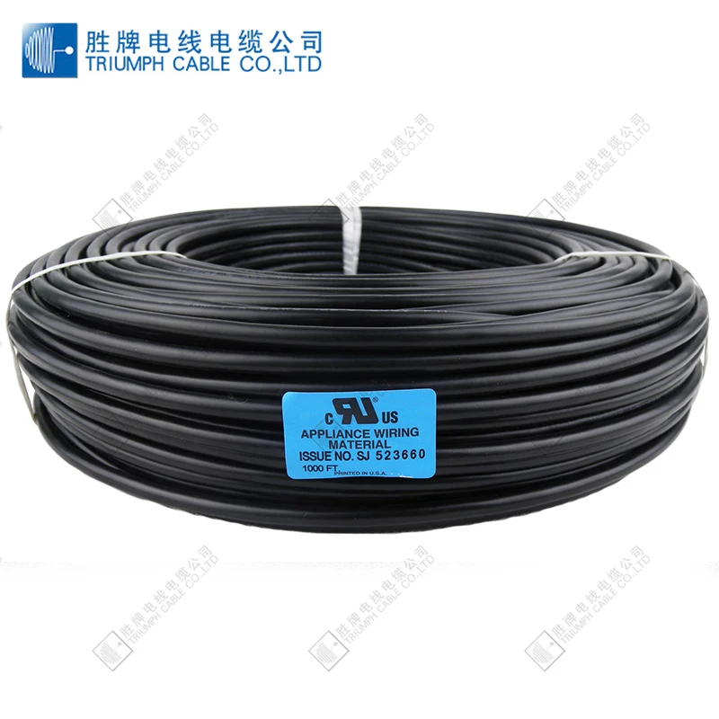 Триумф кабель соединительный провод UL1015 луженая медь 16awg 18awg 20awg