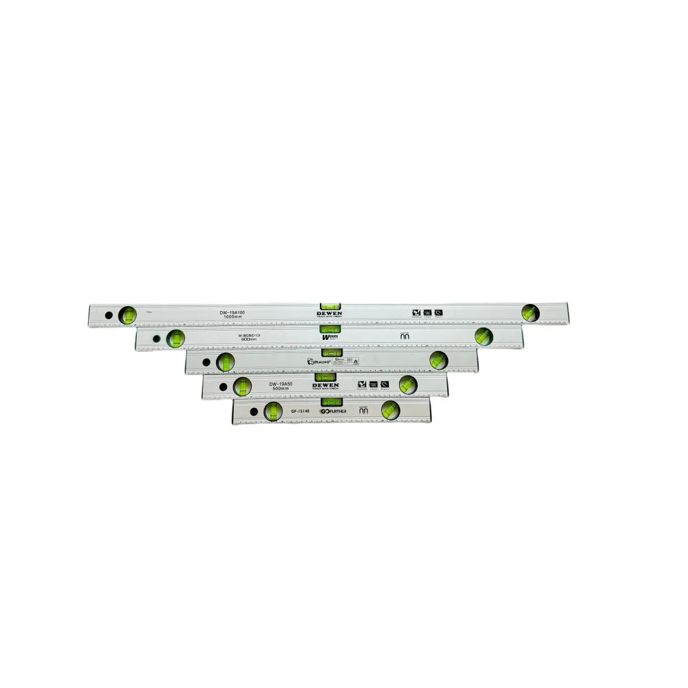 DWEN China Factory Bubble Industrial Aluminum Mini Spirit Level With 3 Bubbles