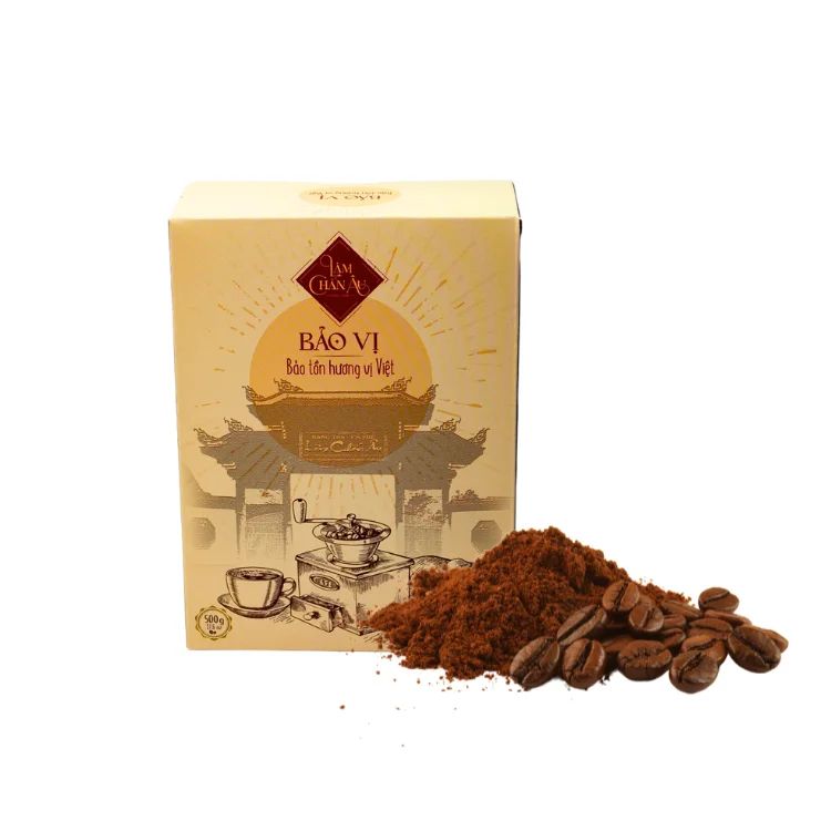 Best Selling Bao Vi Black Coffee Use With Boiling Water Easy To Use Packing In Carton Box Made In Vietnam Manufacturer