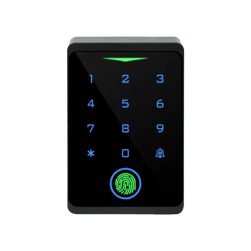 Tuya Smart RFID Keypad Door Entry Access Controller, Biometric Fingerprint Access Control with Wiegand