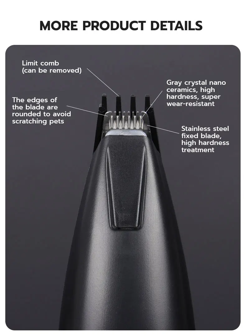 Cat foot shaver special dog hair shaver pet electric pushing scissors electric mute cat claw hair clipper