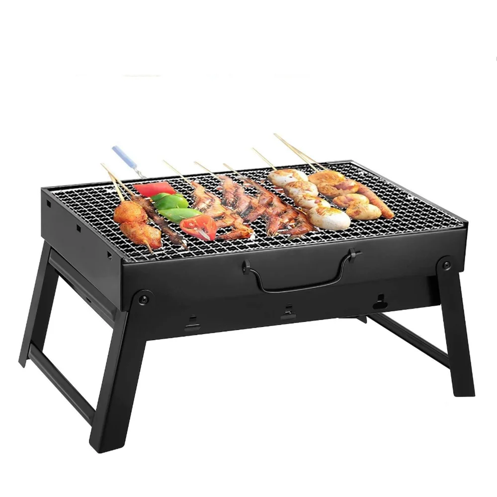 Outdoor Camping Barbecue Folding Portable BBQ Tool Kits for Leisure Time