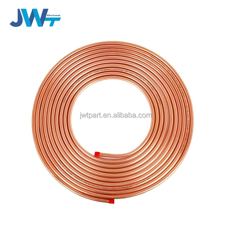 Заводская бесшовная медная трубка катушки кондиционера и холодильного оборудования труба