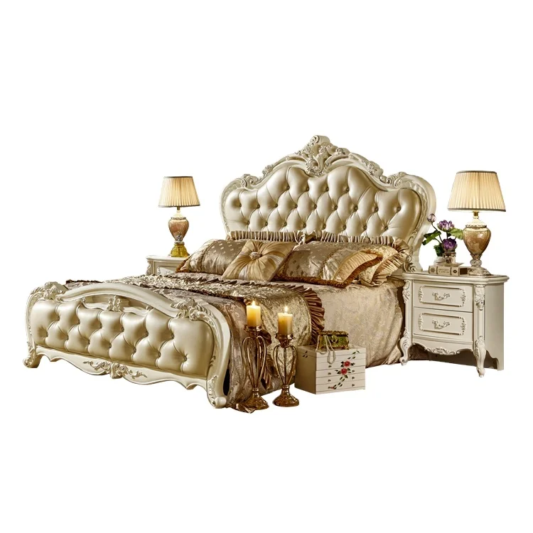 H8816W hotel modern king size wooden bed frame