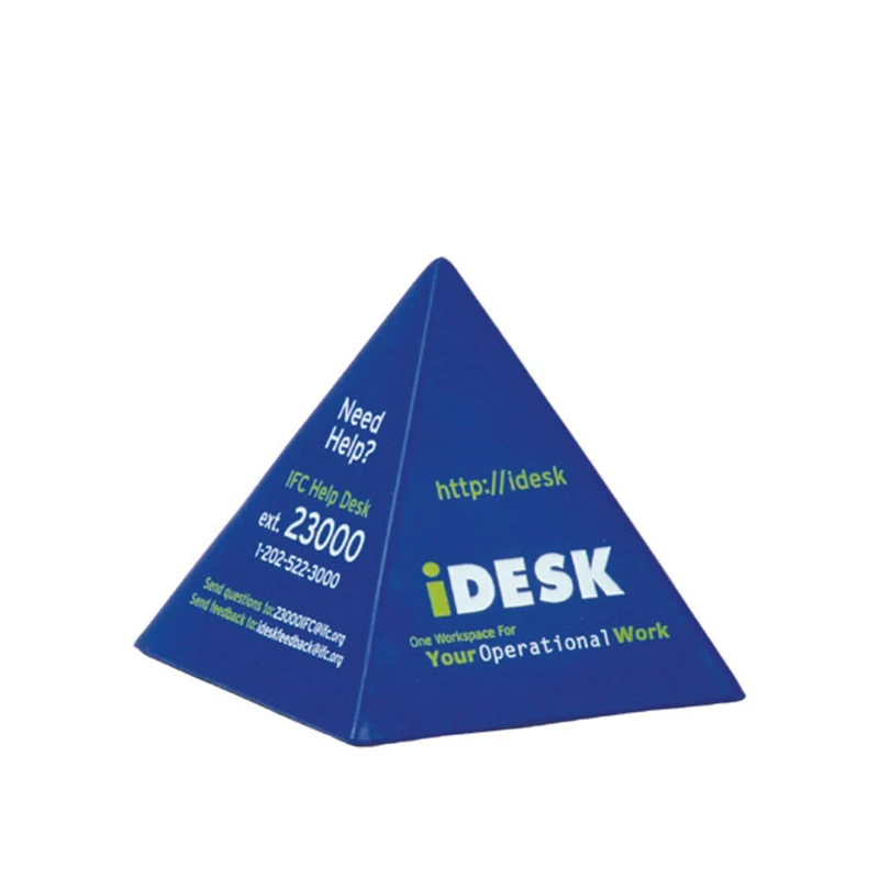 Promotional custom logo print anti stress relief PU foam  playing card stress ball