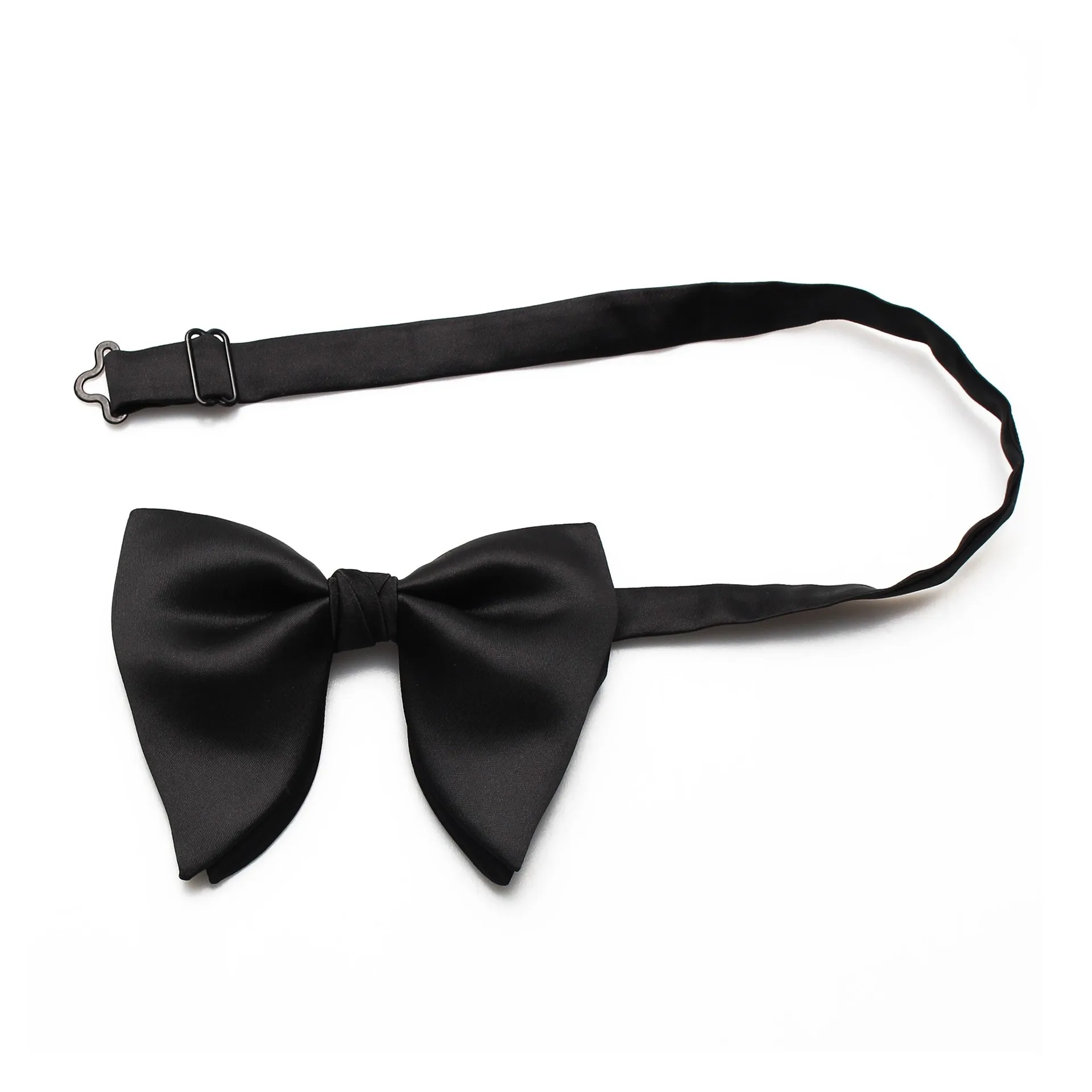 Best Seller Solid Colored Full Polyester Bridegroom Bow Ties For Men Sehe Fashion