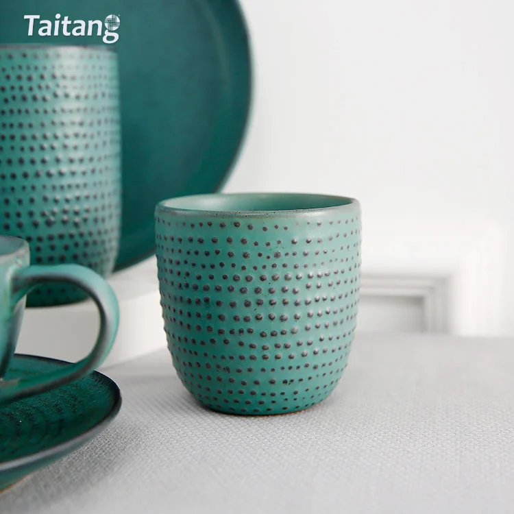 Nordic Elegant Style Porcelain Mug for Restaurant Quality Ceramic Luxury Coffee Cup Set
