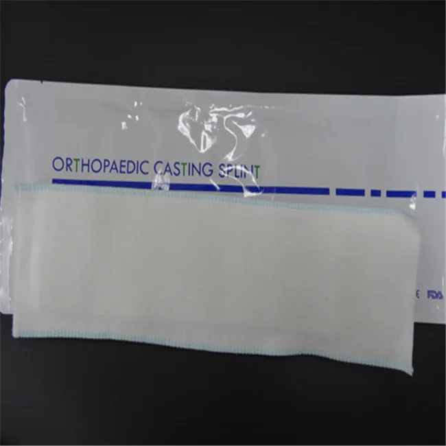 Medical Orthopedic Fiberglass Casting Splint Moldable medical splint for arm and leg fixation orthopedic splint