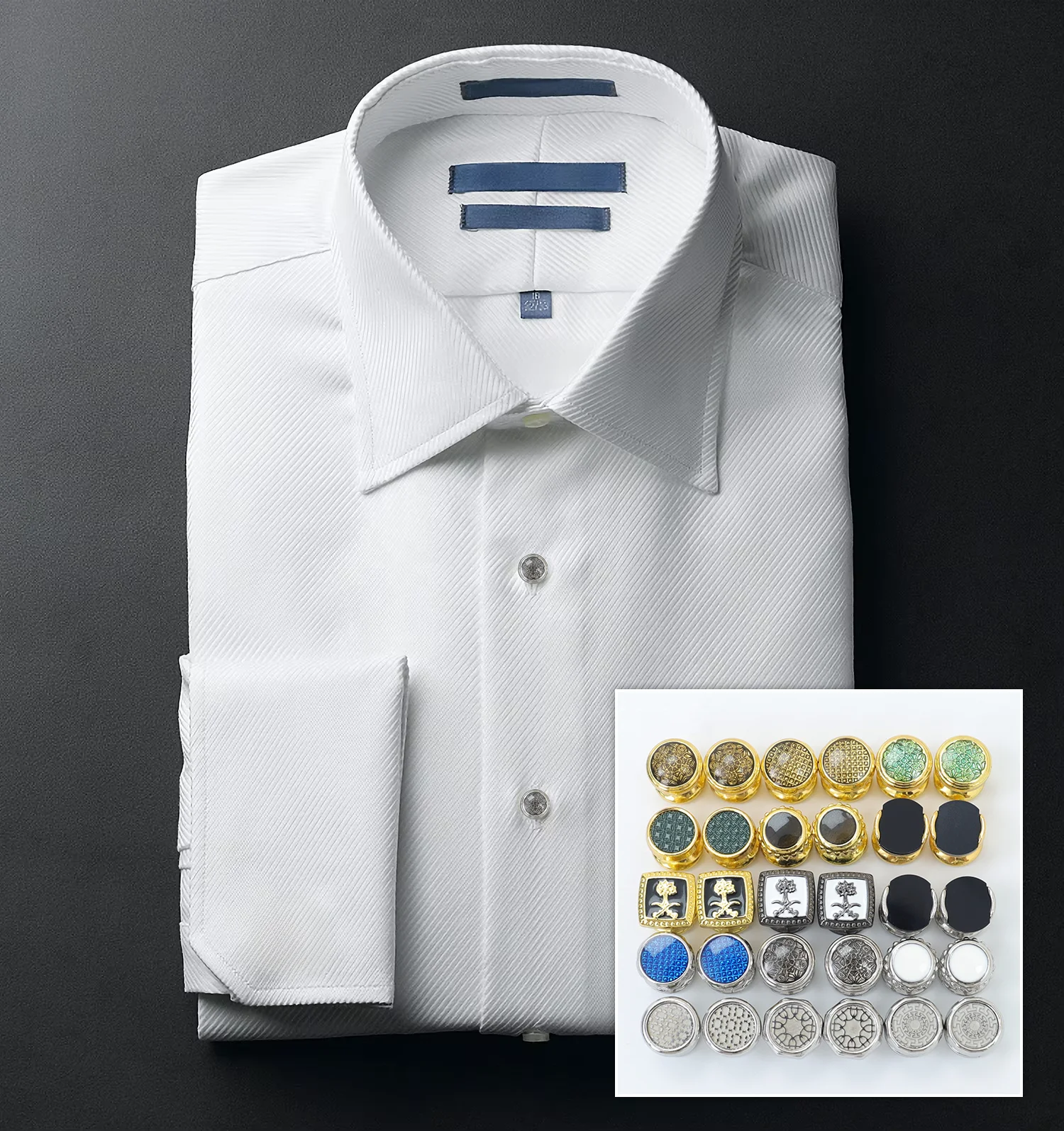 Manufacturer Premium quality small cufflinks for men Wholesale cufflinks button for Muslim Arab Men decoration