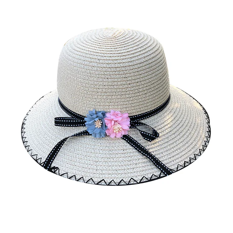 Hollow Grass Hat Sea Straw Hats Kwai Sombrero Breath Lifeguard Style Brown Dyed LOGO Mat Twist Chinese Sun Natural Comboy Caps